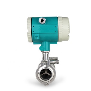 Factory Price Inline Milk Sanitary Lwgy Turbine <b>Flow</b> <b>Meter</b> Paddle Type - Product Image 2