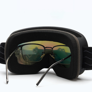Outdoor Large Spherical Ski <strong>Glasses</strong> Double Anti-Fog Large <strong>Field</strong> UV400 Goggles for Men and Women Sports Ski Goggles Equipment - Product Image 4