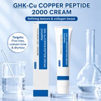 Crème au cuivre bleu à étiquette privée GHK-Cu Collagen Boost, hydratant, réparateur de la peau, raffermissant, crème pour le visage Ghkcu