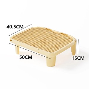 Stuoia lettiera per <span class=keywords><strong>gatti</strong></span> a due piani con caratteristiche sostenibili supporto in plastica e piedi per toilette per <span class=keywords><strong>gatti</strong></span> forniture per animali domestici per cani e <span class=keywords><strong>gatti</strong></span> - Product Image 6