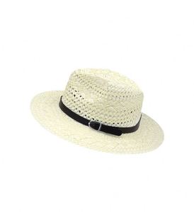 Sombrero de Paja para Hombre, Protección Solar, Estilo Liso con Ala Ancha, Diseño Nuevo, Venta al Por Mayor - Product Image 3