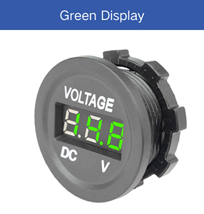 Voltímetro LED Digital de Alta Calidad para Auto, 12-24V DC, 20W 4.2A, Impermeable, Indicador de Monitoreo para Motocicleta y Uso Marino - Product Image 5
