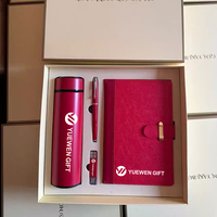 Ensemble cadeau d'affaires, logo personnalisé, cadeau promotionnel, accessoire de bureau, ensemble d'entreprise pour hommes et femmes, carnet d'affaires, cadeau d'entreprise
