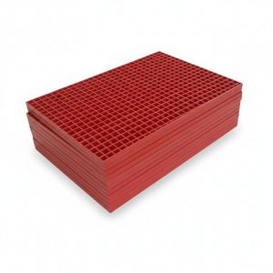 Grillage en fibre de verre composite FRP léger, haute résistance, facile à installer, surface lisse pour utilisation en construction - Product Image 1