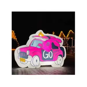 Customized Giant Inflatable Car Balloon Model Led Lighting Inflatable Car Model For Promotion Advertising Decoration