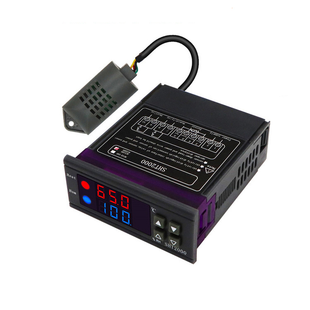 SHT2000 Display Temperature Humidity Controller With Temperature and Humidity Sensor