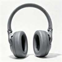 Casque sans fil ANC V5.4 avec puce JL de haute qualité, batterie détachable, réduction de bruit, étanche IPX4, longue durée de vie de la batterie