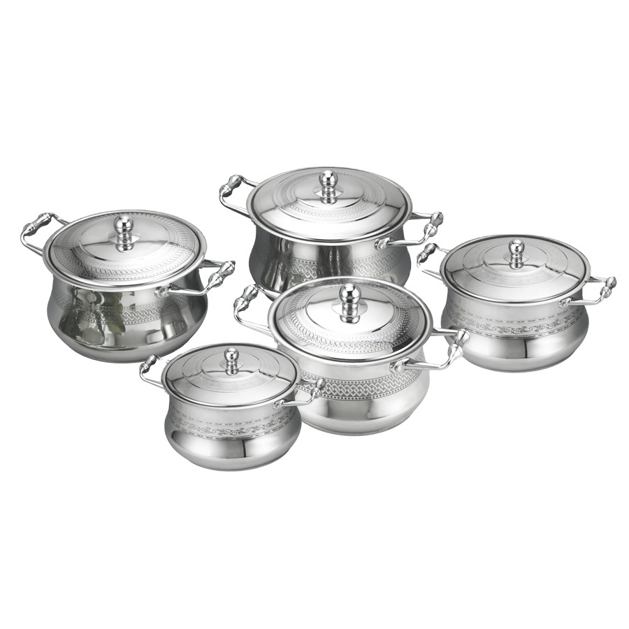 Modern 23-Pcs Nonstick Kitchen Cook Set Stainless Steel Kettles Pans Pots Custom Logo Kitchenware for Home Use · image 5