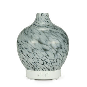 Diffuseur d'arômes, mini humidificateur en verre, 100 ml, lumière LED, pour la maison, le bureau, l'aromathérapie - Product Image 2