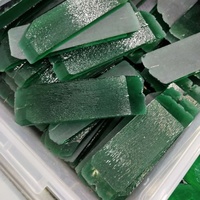 Prix au gramme de l'émeraude verte colombienne cultivée en laboratoire, émeraude hydrothermale brute