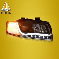 Pièces de voiture modifiées, éclairage d'ambiance pour voiture AQD69, ensemble de phares avant modifiés, ampoule de phare LED pour Audi A4 2001-2004