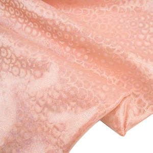 Shinny Polyamide spandex đàn hồi cao đan leotard long lanh lá in Spandex 4 cách căng vải bên sân - Product Image 4