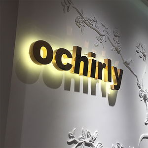 Oem 3D Backlit kim loại thư tùy chỉnh logo chiếu sáng dấu hiệu <span class=keywords><strong>LED</strong></span> ánh sáng thư thép không gỉ thư signage cho quảng cáo hiển thị - Product Image 2