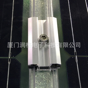 Pince de fixation pour panneau solaire en aluminium, surface anodisée, pour système de montage solaire - Product Image 1