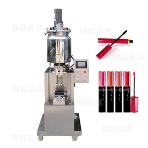 Silian Dubbele Kop 1-20Ml Automatische Hete Vulmachine Voor Cosmetische Lipgloss Hoge Viscositeit Mascara Nagellak Lippenbalsem