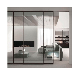 <span class=keywords><strong>Porte</strong></span> <span class=keywords><strong>coulissante</strong></span> multifonctionnelle en aluminium et fenêtre Isolation sans cadre pour appartement Fabriqué en Chine - Product Image 4
