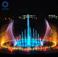 Fuente de Agua de Alta Calidad Fabricada en China, Fuente de Agua con Diseño de Pavo Real, Sistema de Fuente Musical con Control por Computadora
