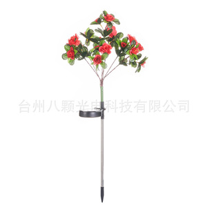 Solar Garden <b>Light</b> Led <b>Flower</b> Stake Water Resistant Outdoor Decoration Portable Solar Powered - Product Image 5