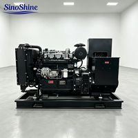 Groupe électrogène diesel super silencieux haute performance 32KW 40KVA triphasé pour l'alimentation électrique des sites miniers, refroidi par eau, 50Hz 60Hz CE ISO