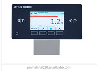 Balance de pesage de peinture haute précision Mettler Toledo PMA, réponse rapide, grand écran LCD blanc, 0,1g, acrylique, multi-unités, pour pinceaux et bacs