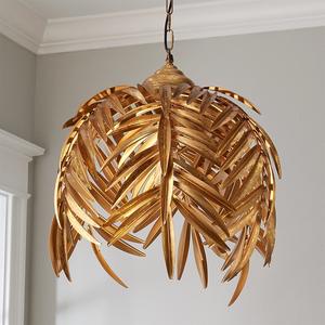 Custom American Style Vintage Ceiling <b>Lights</b> Hotel Lobby Decor Leaf Metal <b>Chandeliers</b> - Product Image 4