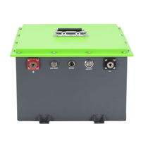 Batterie au lithium de qualité supérieure 51,2 V 48 V 50 Ah pour applications solaires, VR, marine et voiturettes de golf