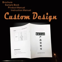 Catalogue de produits d'impression succincte personnalisée Brochure en papier couché pour les entreprises