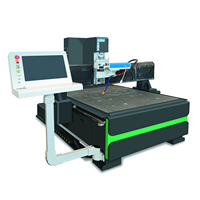 Machine de gravure laser sur verre à prix avantageux 1212 100W, machine de gravure laser intelligente à LED pour miroir, machine de gravure laser pour enlever la peinture sur miroir