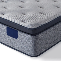 Matelas Lit King Size Queen Size Roulé à Ressorts Ensachés en Mousse à Mémoire de Forme au Latex Naturel pour Hôtel 5 Étoiles, 8/10/12/14 Pouces, Gel Sommeil, Livré en Boîte