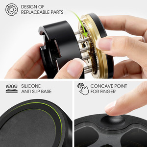 Outil de distribution d'espresso rotatif, niveleur de café robuste, outils de barista pour un café uniforme, accessoires pour machine <span class=keywords><strong>à</strong></span> expresso - Product Image 6