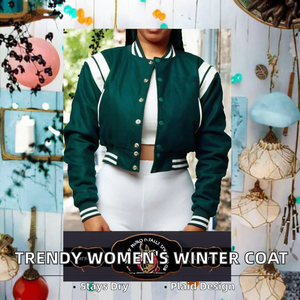 Blazers de mode pour femmes, blazers décontractés à carreaux, imperméables, en coton, veste d'hiver pour femmes - Product Image 2