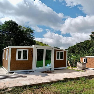 Casa Contenedor de 20 pies y 40 pies en Australia, Expandible, Prefabricada, de Acero, con Panel Sándwich Transpirable, <span class=keywords><strong>Techo</strong></span> Cuadrado, Tipo Cabaña - Product Image 4