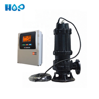 Pompe broyeuse électrique en acier inoxydable pour eaux usées HOP-100WQ65-22-7.5, centrifugeuse multi-étages avec broyeur, vente en gros, moteur de pompe de toilette Feili