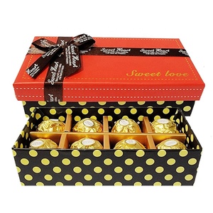 Private Custom Luxury Chocolate Paper Boxes Custom Christmas Gift Paper Box Packaging Custom Paper Box