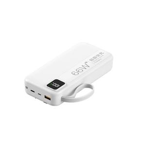 Nuevo Diseño PD20W Banco de Energía Portátil de Gran Capacidad 10000mah 30000mah con Cables Integrados para Teléfono - Product Image 4