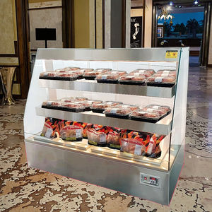 Armoire de maintien chauffée d'occasion remise à neuf avec verre à 2 couches pour les chauffe-buffets Stations de soupe Traiteur Événements - Product Image 4