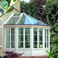 Serre en aluminium de style victorien Pavillon de jardin Gazebos Glass Wedding Glass House