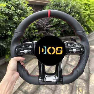 <span class=keywords><strong>Volante</strong></span> <span class=keywords><strong>AMG</strong></span> de cuero original para <span class=keywords><strong>volante</strong></span> de Mercedes Benz <span class=keywords><strong>AMG</strong></span> W205 C63 W213 E63 G63 GLS63S GLA45 A45 <span class=keywords><strong>volante</strong></span> - Product Image 6