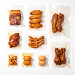 Film sous vide transparent PA PE, sac barrière thermoscellable pour l'emballage alimentaire de viande, œufs et snacks - Product Image 2