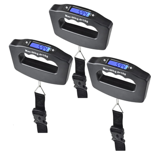 Báscula Digital para Equipaje de 50 kg, Báscula Digital Colgante para Viajeros, Báscula Portátil con Pantalla LCD - Product Image 1
