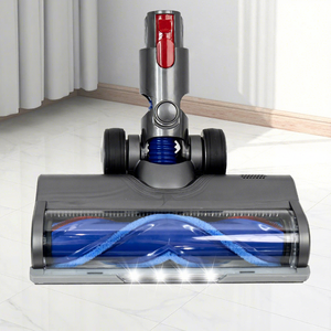 LAYO V15 V11 <span class=keywords><strong>cepillo</strong></span> de cabeza de piso Dysons V7 V8 V10 V11 V15 <span class=keywords><strong>cepillo</strong></span> de piso de alfombra eléctrica aspiradora repuestos accesorio cabeza de fregona - Product Image 1