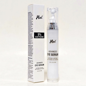 Sérum pour les yeux à 5% de caféine, rouleau 360 avec boule de massage, traitement des poches sous les yeux pour hommes et femmes - Product Image 1