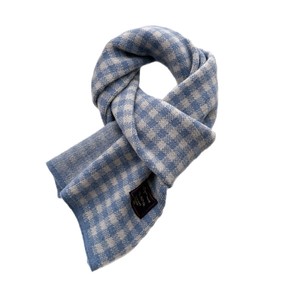 Nuevo estilo <span class=keywords><strong>Polo</strong></span> <span class=keywords><strong>Norte</strong></span> ocio todo-fósforo mezclado poliéster largo Plaid bufanda mujer invierno cálido cuello calentador secado rápido - Product Image 5