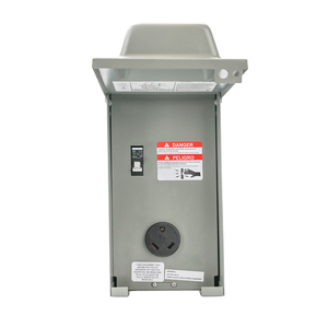 RV 30-Amp RV Power Outlet Panel Box Mount Outdoor Unmetered Electrical 120/240V - Product Image 3