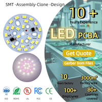Fabricant de cartes de contrôle LED pour maison intelligente avec contrôle WiFi/application, fabrication électronique SMT de haute précision