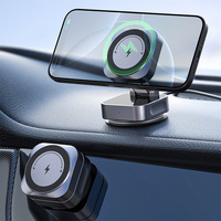 Nouveau support de charge magnétique sans fil universel portable 15W à ventouse pour voiture, charge rapide