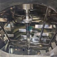 Nouvelle Arrivée 2026 – Machine d'émulsification sous vide en acier inoxydable pour crèmes cosmétiques, onguents, mayonnaise et ketchup (type fixe)