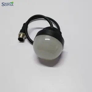 Sophia 50mm 12V red yellow green blue K50 RL50 led pilot light with M12 QD