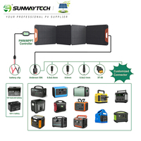 Usine directement Service OEM 100W 200w panneau solaire pliable port USB étanche panneau solaire portable