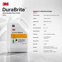 3M Cire ultra-dure et brillante pour sol PVC Terrazzo Carrelage en marbre Polissage de surface Articles divers ménagers Essentiels pour l'entretien Cirage